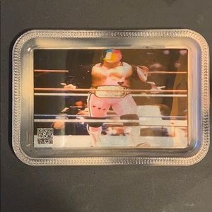 Custom Art Tray with QR Code to YouTube.